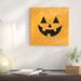 The Holiday Aisle® 'Cute Jack O' Lantern' Graphic Art Print Canvas in Orange | 30 H x 30 W x 1.25 D in | Wayfair THDA1867 41686277
