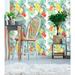 Bay Isle Home™ Anza Removable Parrot Tropical Leaves 6.25' L x 25" W Peel & Stick Wallpaper Roll Vinyl in Green/Yellow | 25 W in | Wayfair