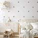 Urban Walls Watercolor Dots Wall Decal Vinyl in Gray | 4 H x 4 W in | Wayfair URWA3040