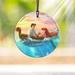 Trend Setters Disney Little Mermaid Princess Ariel Prince Eric Falling in Love Lightcatcher Suncatcher Hanging Shaped Decoration | Wayfair SPCIR840