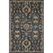 Blue/Brown 111 x 0.75 in Area Rug - Birch Lane™ Edesia Watertown Hand-Hooked Wool Denim Area Rug Wool | 111 W x 0.75 D in | Wayfair