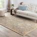 Brown/Gray 96 x 0.67 in Area Rug - Birch Lane™ Idina Floral Handmade Tufted Wool Gray/Tan Area Rug Wool | 96 W x 0.67 D in | Wayfair