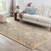 Brown/Gray 108 x 0.67 in Area Rug - Birch Lane™ Idina Floral Handmade Tufted Wool Gray/Tan Area Rug Wool | 108 W x 0.67 D in | Wayfair