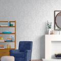 Wrought Studio™ Rundle Wood Grain 16.5' L x 20.5" W Brick Peel & Stick Wallpaper Roll Vinyl in Gray/White | 20.5 W in | Wayfair VRKG7657 43865142