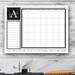 Winston Porter Monthly Wall Mounted Dry Erase Board | 30 H x 40 W x 0.75 D in | Wayfair C83C3D63DDBA4670BDF909E2EECEB800