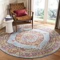 Blue/Red 79 x 0.08 in Indoor Area Rug - World Menagerie Younes Oriental Aqua/Red/Yellow Area Rug Polyester/Cotton | 79 W x 0.08 D in | Wayfair