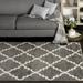 Gray 26 x 0.27 in Indoor/Outdoor Area Rug - Winston Porter Sitz Geometric Stone/Snow Indoor/Outdoor Area Rug | 26 W x 0.27 D in | Wayfair