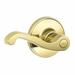 Schlage LaSalle Lever Bed & Bath Lock in Yellow | 6.69 H x 3.07 W x 5.71 D in | Wayfair J40LAS605