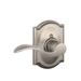 Schlage Accent Lever w/ Camelot Trim Non-Turning Lock in Yellow | 5.1 H x 4 W x 2.3 D in | Wayfair F170ACC609CAMRH