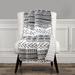 Hygge Geo Throw Black/White - Lush Decor 16T003159