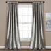 Velvet Dream Silver Bells Window Curtain Set 40x84 - Lush Decor C11645Q13
