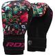 RDX Women Boxing Gloves for Training, Muay Thai – Flora Skin Ladies Mitts for Sparring, Kickboxing - Good for Punch Bag, Focus Pads and Double End Ball Punching