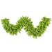 Vickerman 439418 - 9'x14" Flocked Lime Fir Garland 210T (K168614) Non Traditional Green Christmas Garland