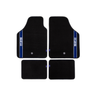 Set Di 4 Tappeti Sparco Di Colore Blu/nero