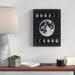 Wrought Studio™ 'La Luna' Acrylic Painting Print on Wrapped Canvas in White/Black | 47 H x 35 W x 2 D in | Wayfair 98C12E67F89947BE88F85EA5639CDE93