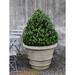 Gracie Oaks Mclellan Classic Rolled Rim Cast Stone Pot Planter Metal in Brown | 40 H x 48 W x 48 D in | Wayfair 14BD44F6E34746B88FFA1343417D5F11