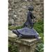 Red Barrel Studio® Estevao Tortoise Shell Express Statue Concrete in Blue/Black | 24.5 H x 15 W x 22 D in | Wayfair