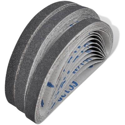 Schleifbänder für Druckluft Bandschleifer 30 Stk. 10×330 mm Vidaxl Image