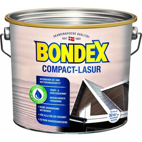 Bondex - Compact Lasur Weiss 2,5l - 381243