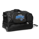 MOJO Orlando Magic Black 27'' 2-Wheel Drop Bottom Rolling Duffel Bag