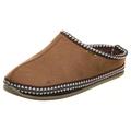 Deer Stags Men’s Wherever Indoor Outdoor S.U.P.R.O. Sock Slipper, Chestnut, 8 UK