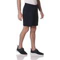 Nautica Men's Classic Fit Flat Front Stretch Solid Chino Deck Short Casual, True Navy, 35 8.5