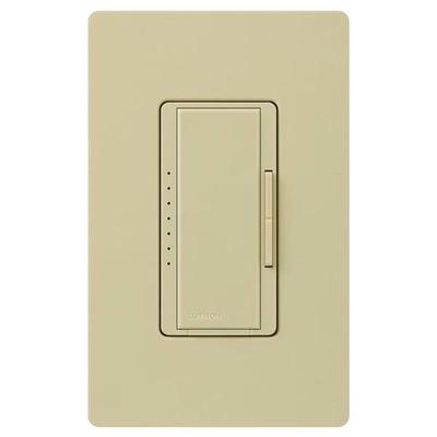 Lutron 68772 - 120 volt Ivory 450 watt Single-Pole / 3-Way Incandescent / Halogen Magnetic Low Voltage Wall Dimmer Switch