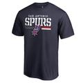 "Men's Fanatics Branded Navy San Antonio Spurs Hoops For Troops T-Shirt"