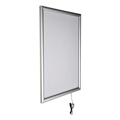 update displays LED Plakatmagnetrahmen »Economy« A0 einseitig silber, 88.1x122.9x1.3 cm