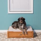 Tucker Murphy Pet™ Bethune Dog Sofa Polyester/Memory Foam in Brown | 9 H x 36 W x 26 D in | Wayfair 9CAB7F28B4E2467FBF78E632EDC8E290