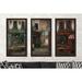 Winston Porter 'Courtyard Ambiance' Oil Painting Print Multi-Piece Image Plastic/Acrylic in Brown/Green/Yellow | 33.5 H x 52.5 W x 1 D in | Wayfair