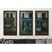 Winston Porter Pizza Rustica - 3 Piece Picture Frame Multi-Piece Image Print Plastic/Acrylic in Blue/Green | 25.5 H x 40.5 W x 1 D in | Wayfair