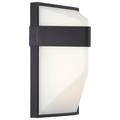 George Kovacs by Minka Outdoor Flush Mount Aluminum/Metal in Black | 9 H x 5.25 W x 4 D in | Wayfair P1236-066-L