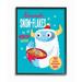 The Holiday Aisle® 'Abominable Snow-Flakes Monster Poster Style Cereal Box' Graphic Art Print Wood in Brown | 14 H x 11 W x 1.5 D in | Wayfair
