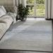 Blue 93 x 0.4 in Area Rug - Highland Dunes Woodstock Striped Gray/Area Rug | 93 W x 0.4 D in | Wayfair E5D73EDE56E2458FB61C584AC2BD7260