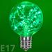 The Holiday Aisle® G50 Globe Fairy Light Bulb, Glass in Green | 2 H x 2 W x 2 D in | Wayfair 987D20ACC2E4495E93C13E2C401BC8B3