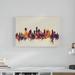 Wrought Studio™ 'Houston Texas Skyline' Graphic Art Print on Canvas Canvas | 16 H x 24 W x 2 D in | Wayfair 5F93D4E017A1425CBB41D9ED706FDD56