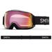 Smith Grom Youth Snow Goggles - Men's Black Red Sensor Mirror Lens GR6RZBK19