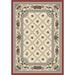 White 64 x 0.38 in Area Rug - August Grove® Gleason Floral Tufted Cream/Red Area Rug Nylon | 64 W x 0.38 D in | Wayfair