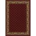 Red 64 x 0.38 in Area Rug - Charlton Home® Estus Polka Dots Tufted Burgundy Area Rug Nylon | 64 W x 0.38 D in | Wayfair