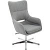Brayden Studio® Vermont Carlton Task Chair Upholstered/Metal in Gray | 46.1 H x 28 W x 29.5 D in | Wayfair AFB5D5BDE5BE4BBFB02424C53A49AF17