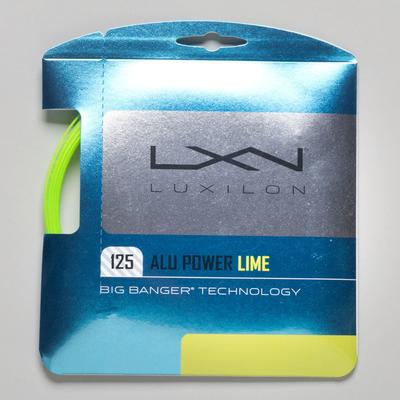 Luxilon ALU Power 16L (1.25) Lime Tennis String Pa...