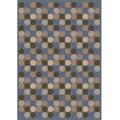 Blue 129 x 0.38 in Area Rug - Ebern Designs Arriaga Geometric Tufted Pale Lapis Area Rug Nylon | 129 W x 0.38 D in | Wayfair