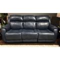 Southern Motion Safe Bet 89" Pillow Top Arm Reclining Sofa Leather Match/Genuine Leather in Blue | 42 H x 89 W x 69 D in | Wayfair 757-61P 903-60