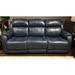 Southern Motion Safe Bet 89" Pillow Top Arm Reclining Sofa Leather Match/Genuine Leather in Blue | 42 H x 89 W x 69 D in | Wayfair 757-61P 903-60