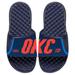 Youth ISlide Navy Oklahoma City Thunder Statement Jersey Split Slide Sandals