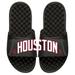 Men's ISlide Black Houston Rockets Statement Jersey Split Slide Sandals