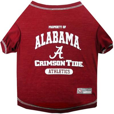 NCAA SEC T-Shirt for Dogs, X-Small, Alabama, Multi-Color