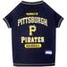 MLB National League Central T-Shirt for Dogs, Medium, Pittsburgh Pirates, Multi-Color