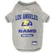 NFL NFC West T-Shirt For Dogs, X-Large, Los Angeles Rams, Multi-Color